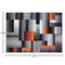 Flash Furniture Orange 8' x 10' Modern Color Blocked Area Rug ACD-RGTRZ861-810-OR-GG - alternate 5